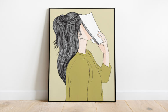 Download WallArt Girls Are Tired of Reading Books - Wallart Collection