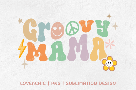 Download Groovy Mama Shirt Design PNG, SVG - Mama shirt design Collection