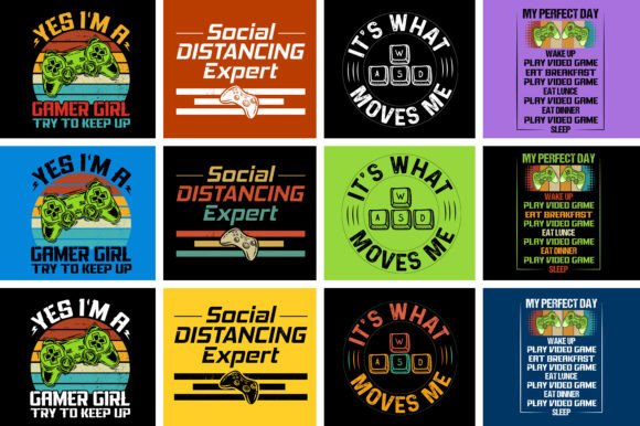Download Video Game T-Shirt Design Bundle - Premium Bundle