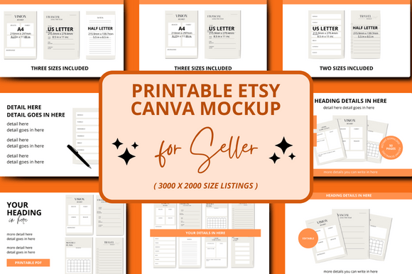Download Printable Etsy Seller Mockup - Etsy seller Collection